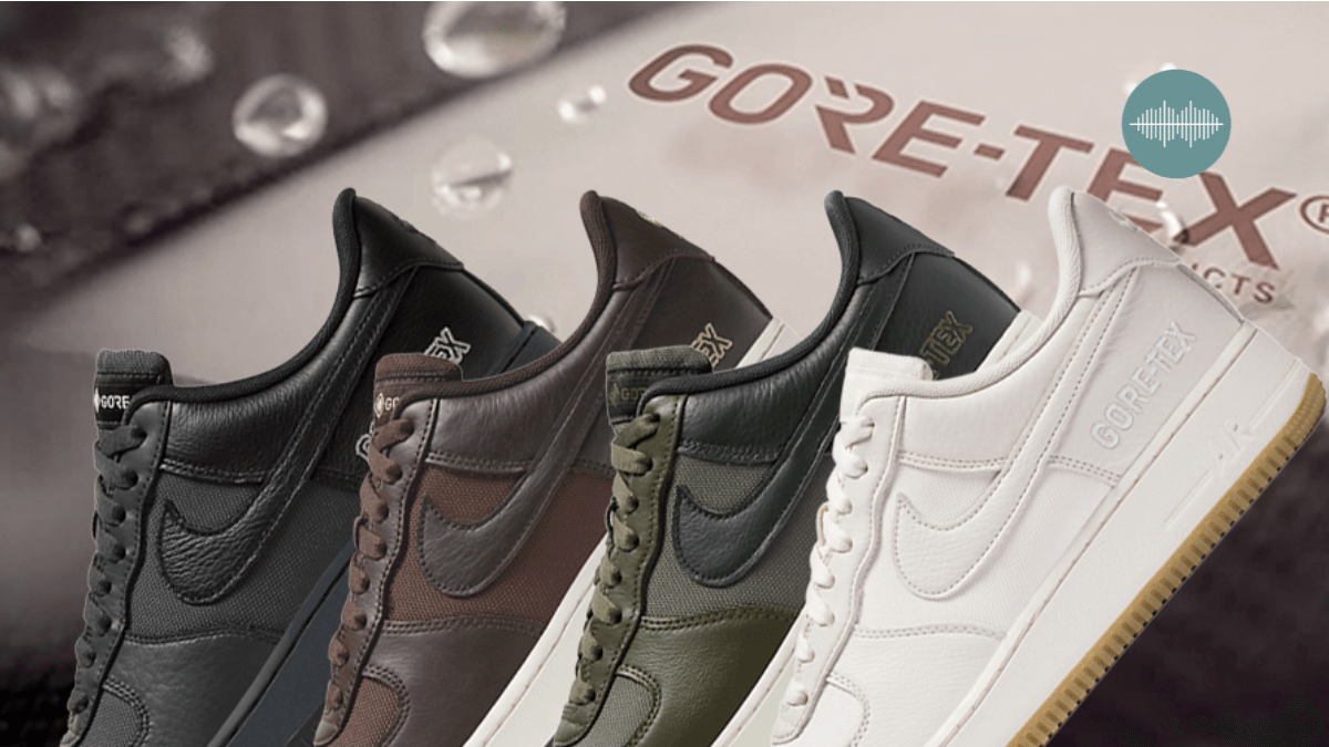 Release Reminder: Nike Air Force 1 GORE-TEX® - eure Leder Sneaker für den Herbst?