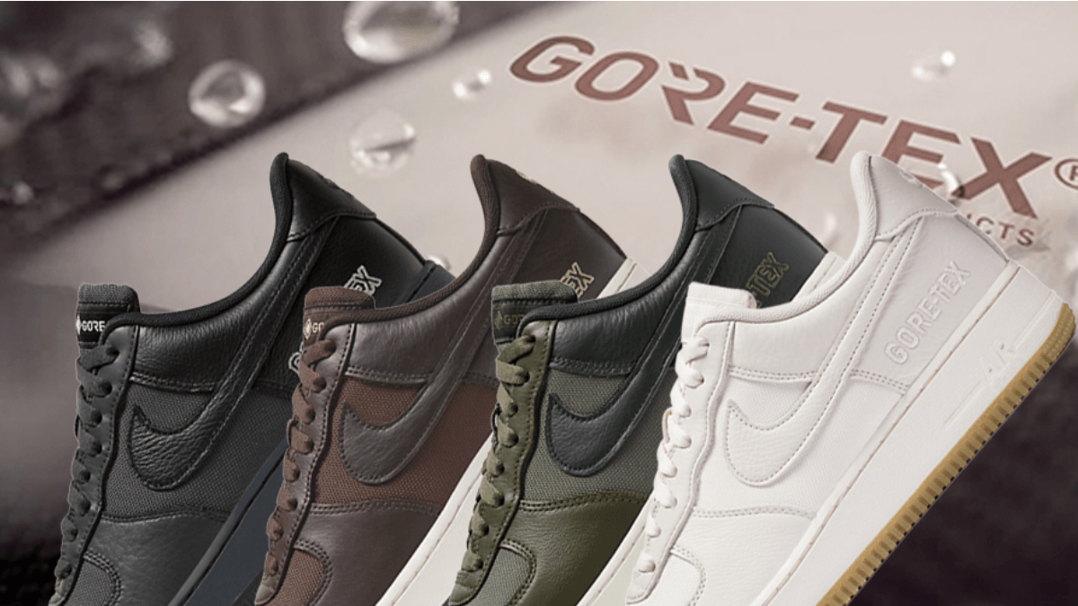 New: Nike Air Force 1 GORE-TEX® - your leather sneakers for this season?