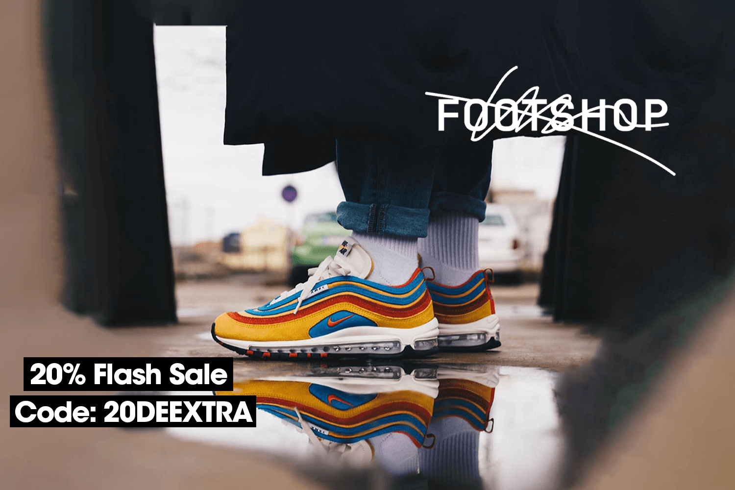 Sichert euch 20% Rabatt beim Footshop Flash Sale