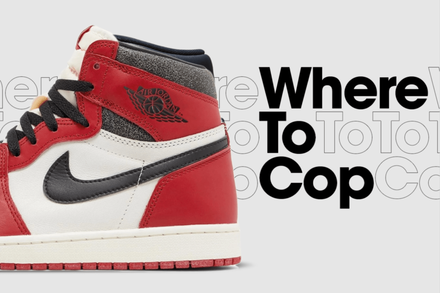 Where to cop: der Air Jordan 1 Retro High OG 'Lost and Found'