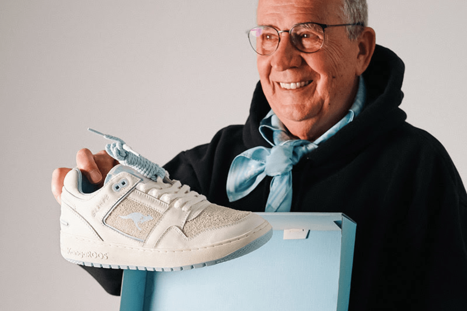 KangaROOS und Gramps präsentieren gemeinsamen Sneaker