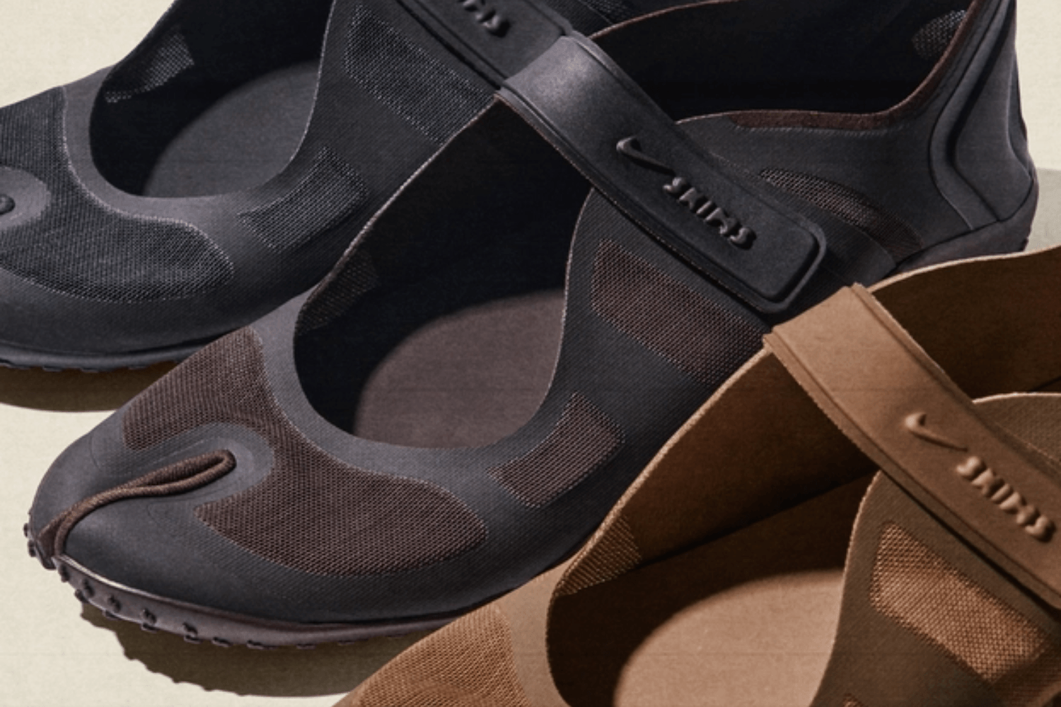 Der erste Nike x SKIMS Mesh Rift Sneaker im Detailcheck