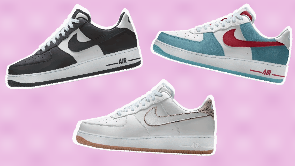 WMNS Club: Nike by You - Air Force 1 sporty but feminine