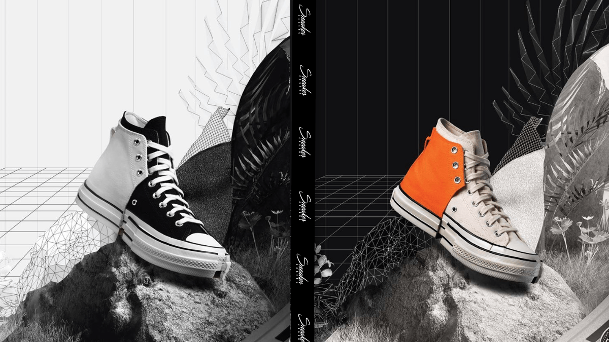 Feng Chen Wang x Converse Chuck 70 2-in-1: One icon - double style