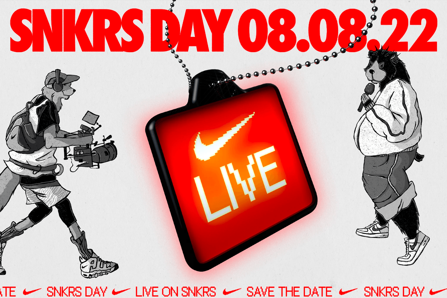 First release during Nike SNKRS Day announced Sneakerjagers