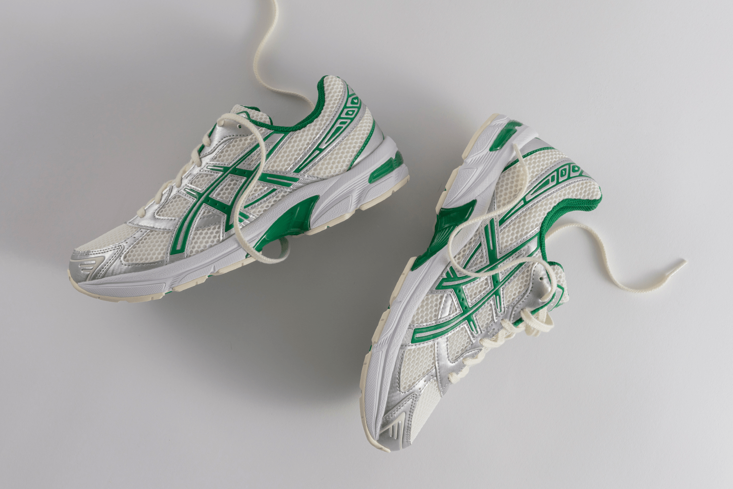 The ASICS GEL-NYC and GEL-1130 get a new look in 'Kale Green'