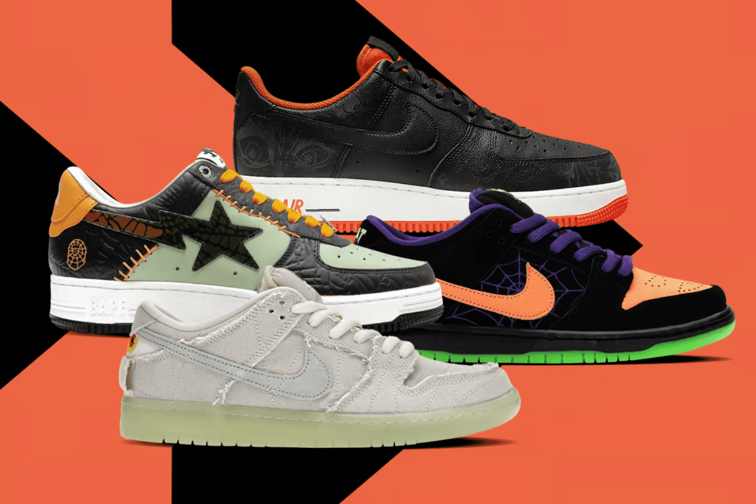Discover the spookiest Halloween sneaker designs at StockX