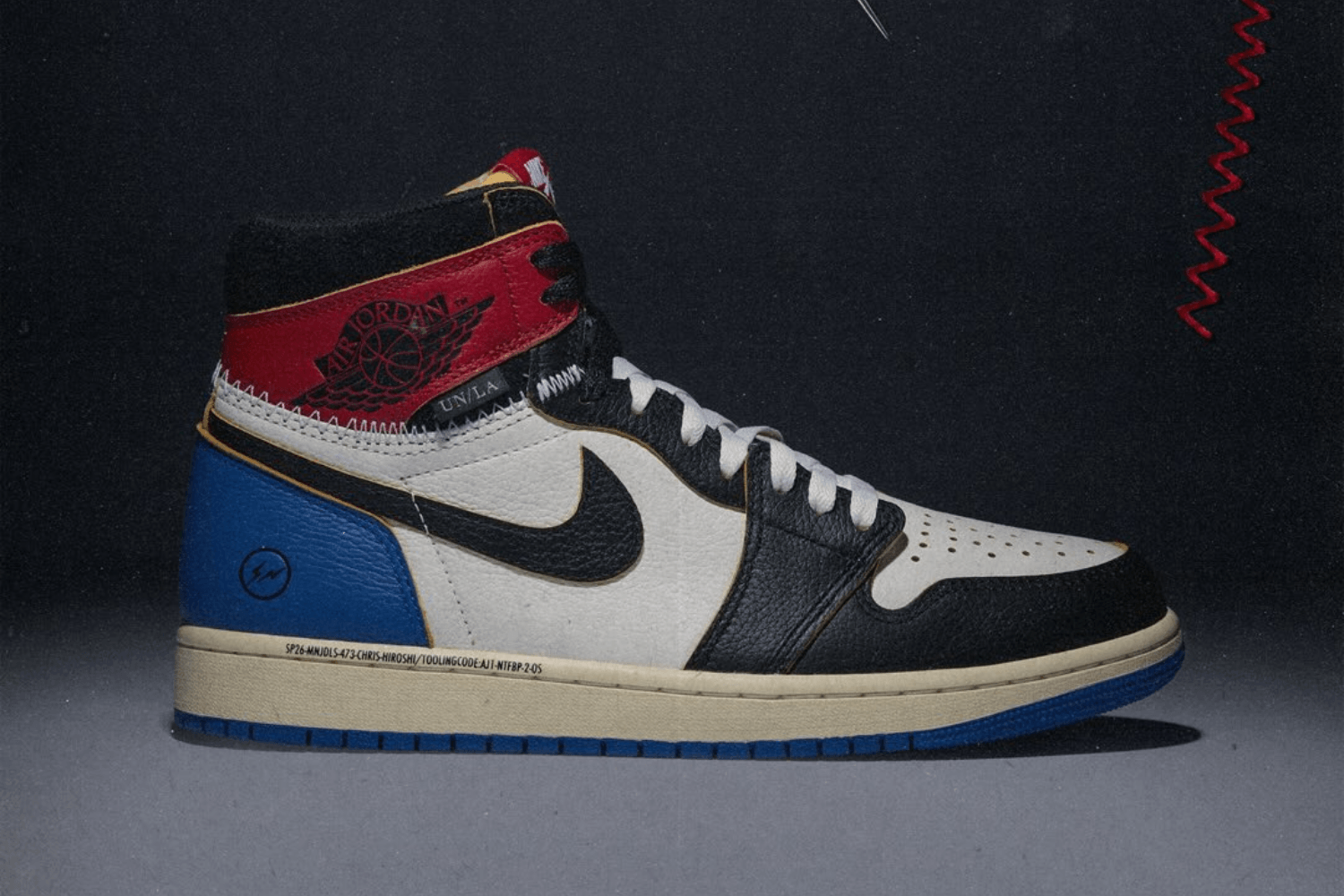 Release info: Union LA x Fragment Design x Air Jordan 1 High OG 'Varsity Red &amp; Sport Royal'