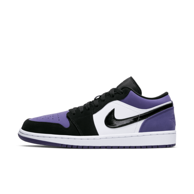 Air Jordan 1 Low 'Purple Toe' 553558-125