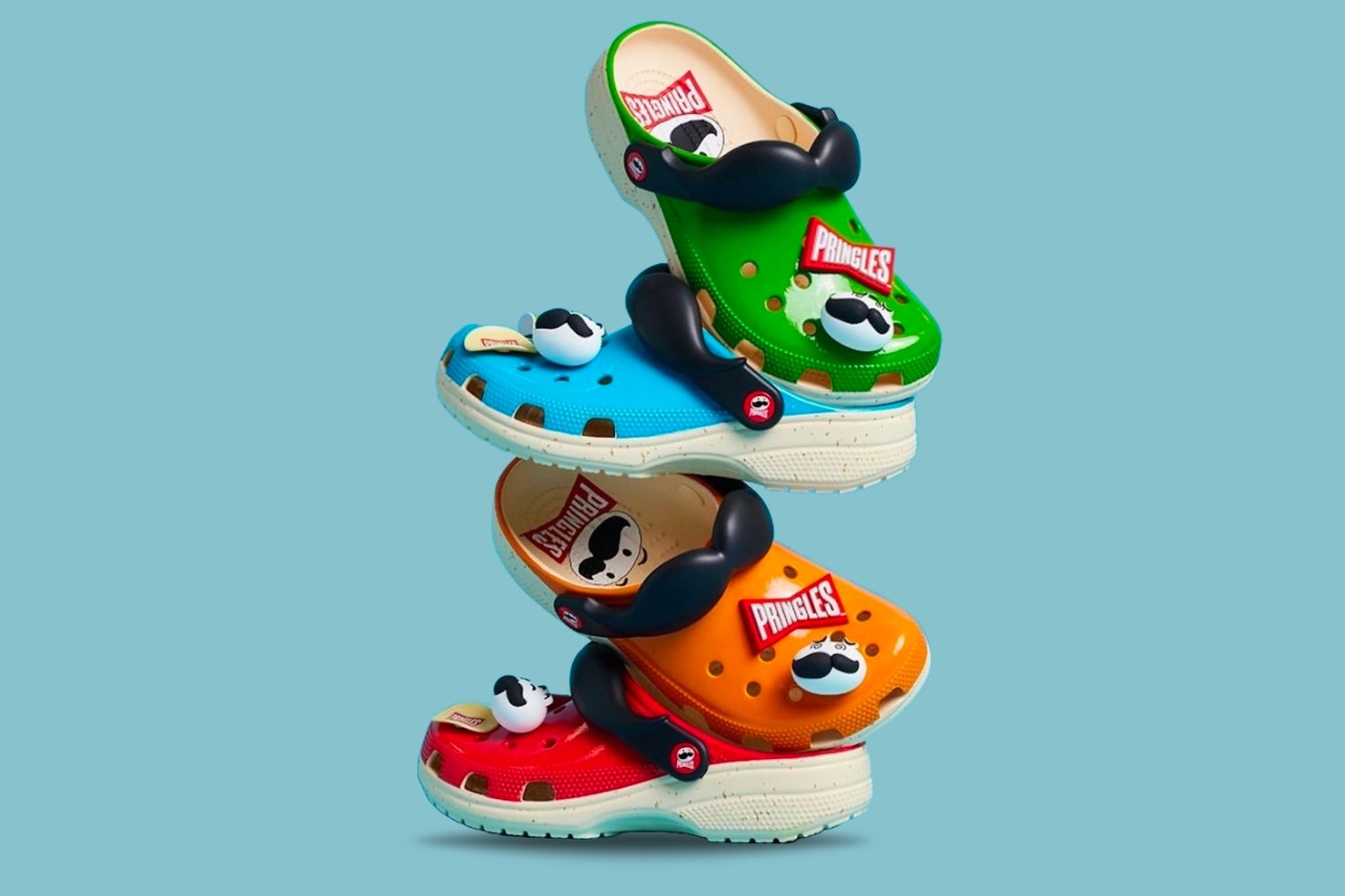 Crocs gaat unieke samenwerking aan met Pringles