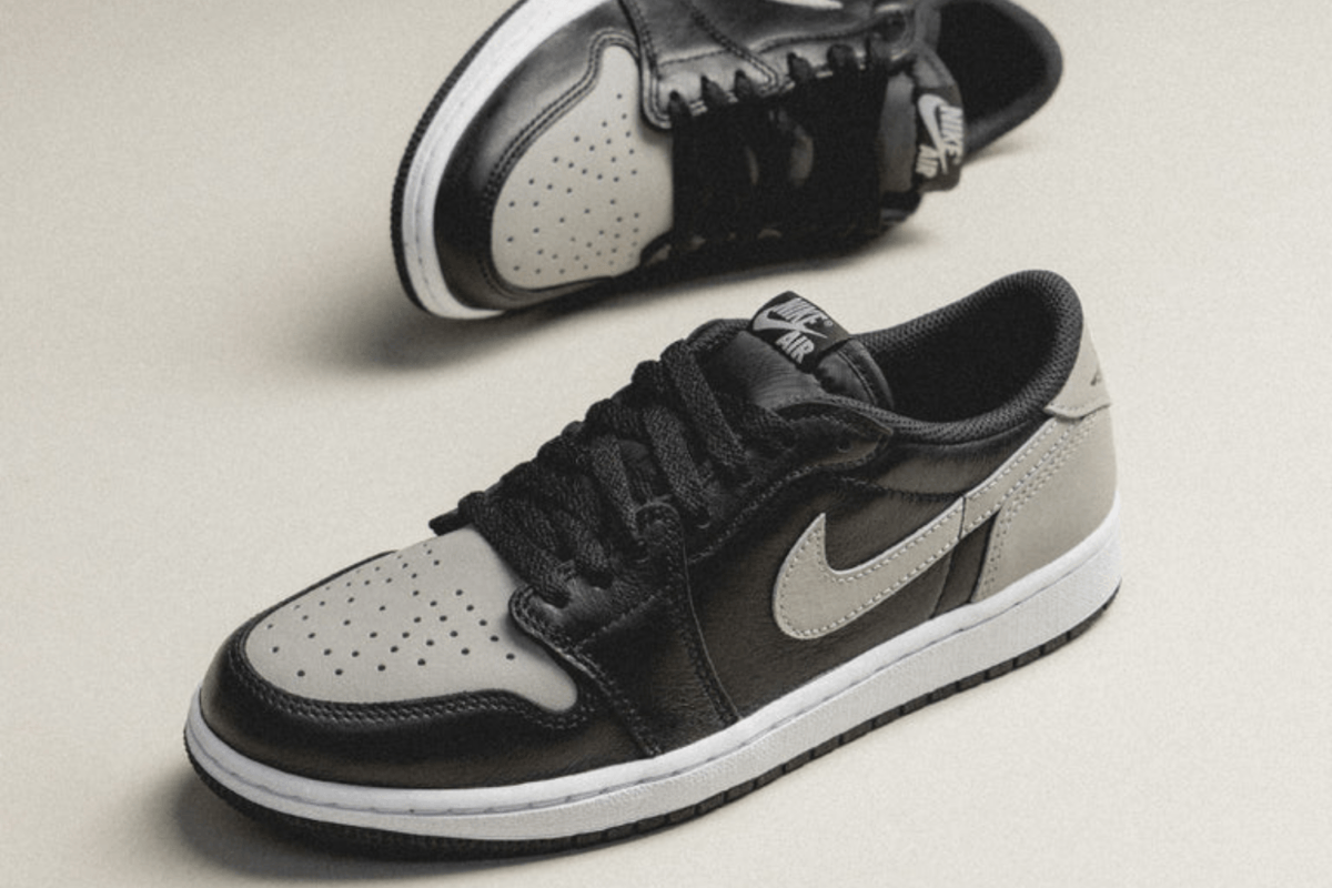 Nike Air Jordan 1 Low keert terug in de originele 'Shadow' colorway