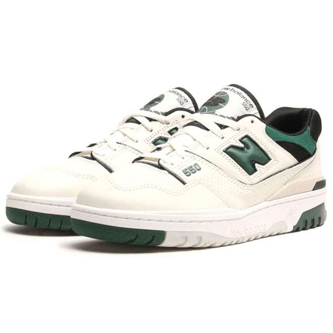 New Balance 550 Sea Salt Pine Green BB550VTC