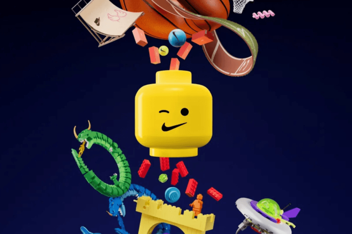 De eerste LEGO x Nike collectie wordt deze zomer gereleased