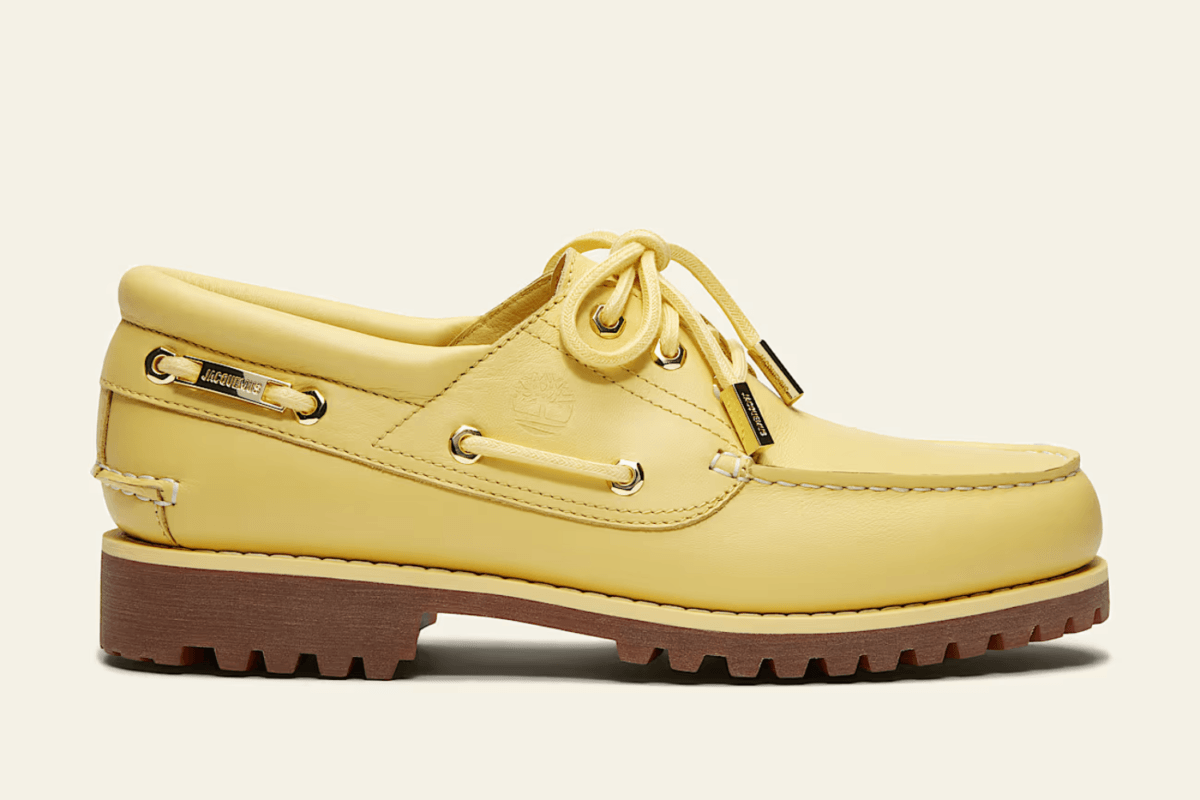Jacquemus ontfermt zich over de klassieke Timberland 3-Eye Lug