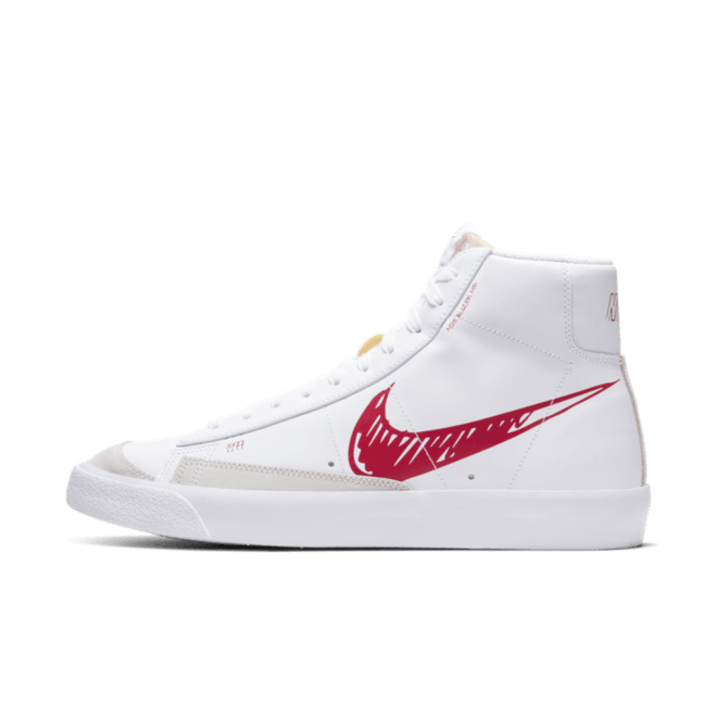 Nike Blazer Mid 77 Sketch 'Red' CW7580-100