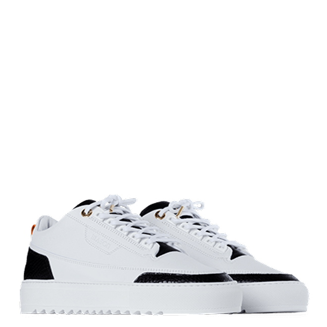 Mason Garments Firenze Leather / Stampato White SS20-23C