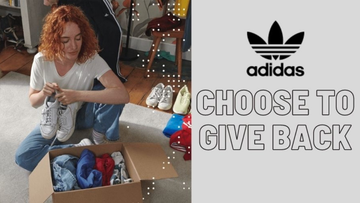 adidas 'Choose to Give Back' hilft euch beim Verkauf von Kleidung und Schuhen