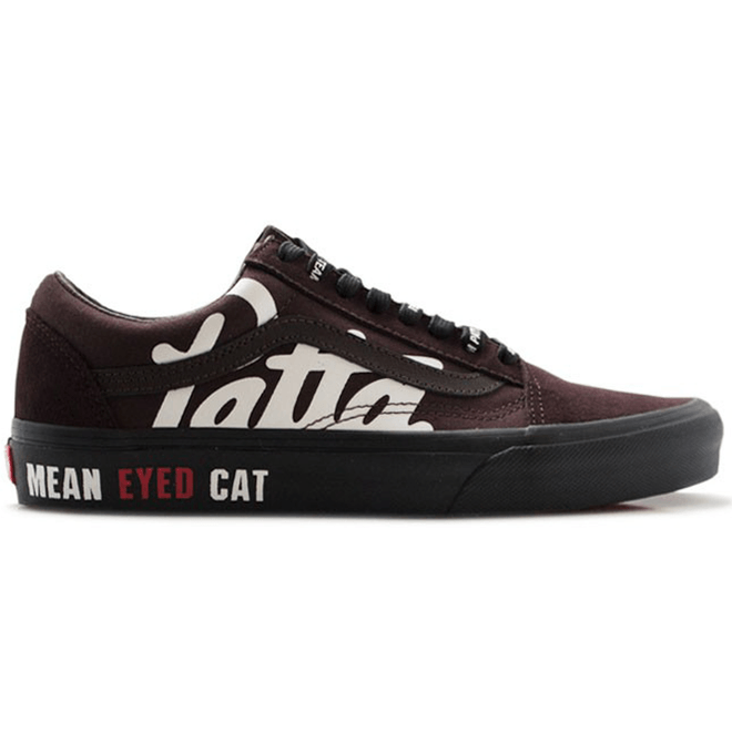 Vans Old Skool Patta Mean Eyed Cat Coffee VA31Z9OXT