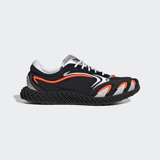 adidas Y-3 Runner 4D Black Orange FU9208