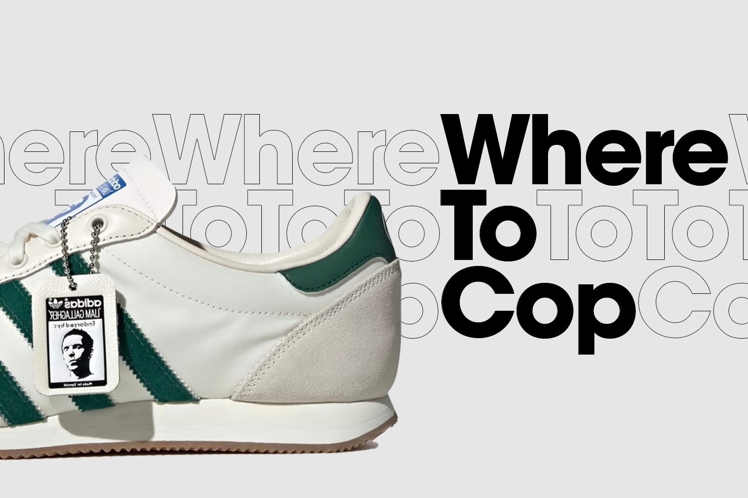 Where to Cop: Liam Gallagher x adidas Originals Spezial LG II 'Bottle Green'