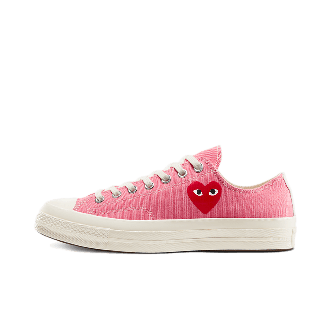 Comme des Garcons X Converse Chuck Taylor Low 'Bright Pink' 168304C