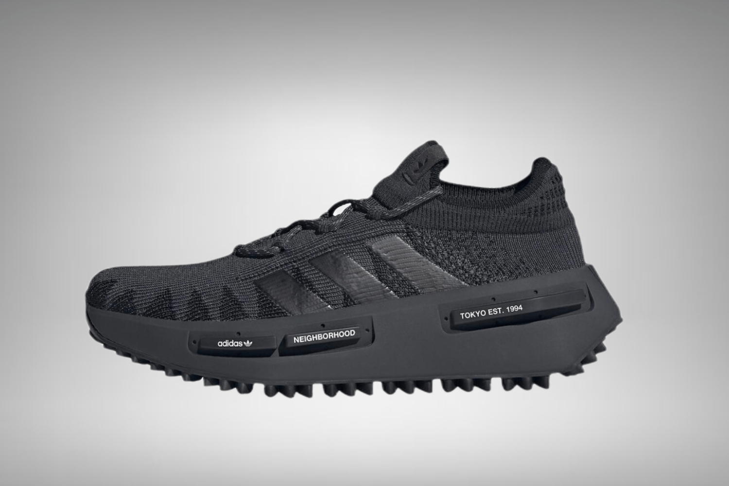 Release reminder: NEIGHBORBOOD x adidas NMD S1 Knit 'Core Black'