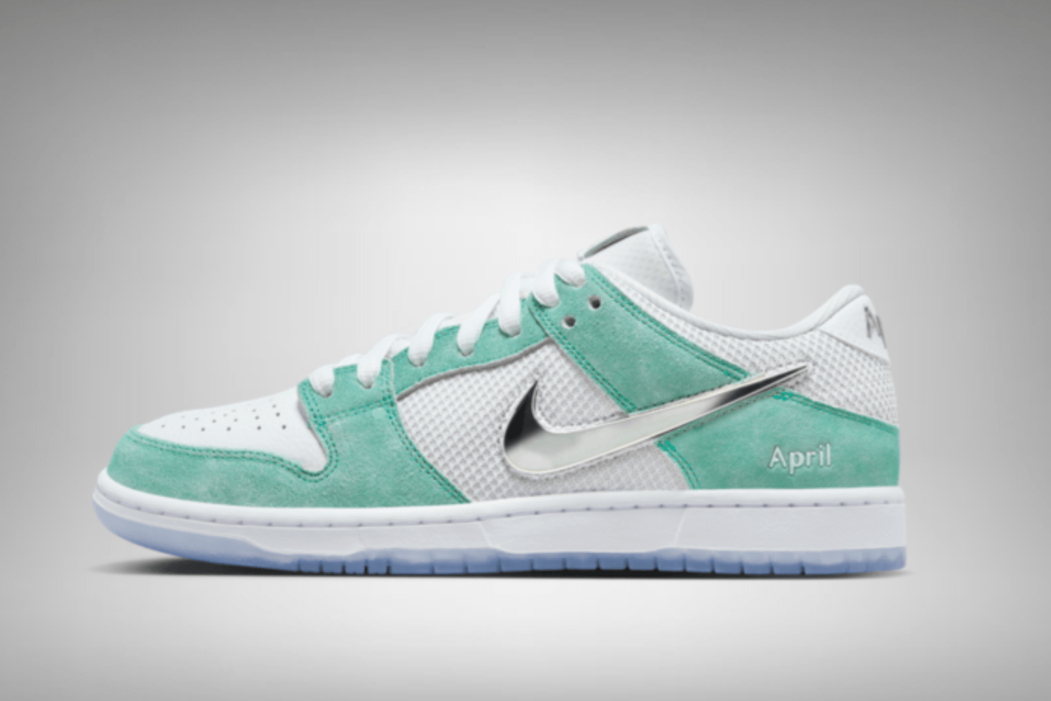 Release reminder: das ist der April Skateboards x Nike Dunk Low SB 'Turbo Green'