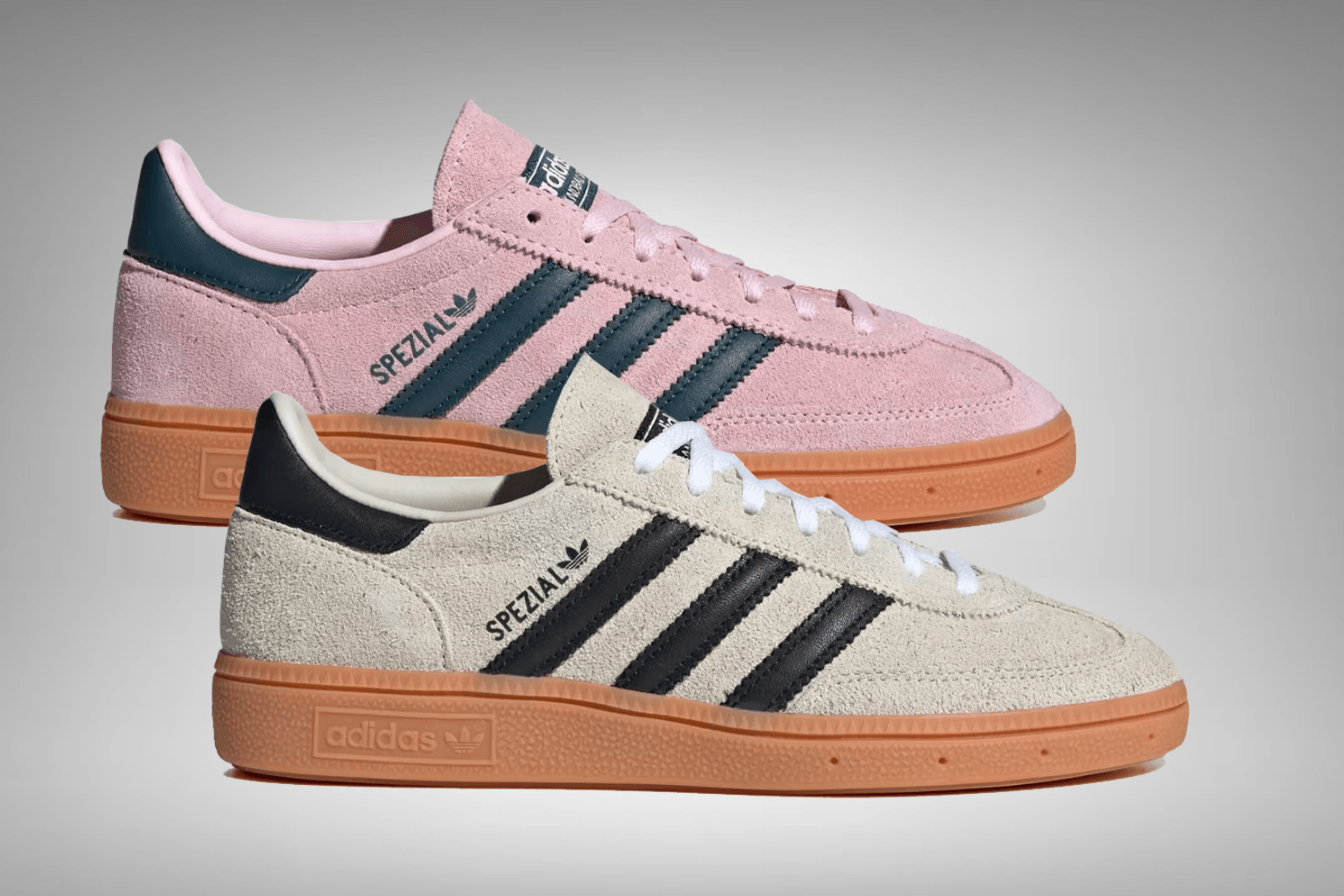 Restock! Sichert euch die adidas Handball Spezial WMNS 'Clear Pink' & 'Aluminium'