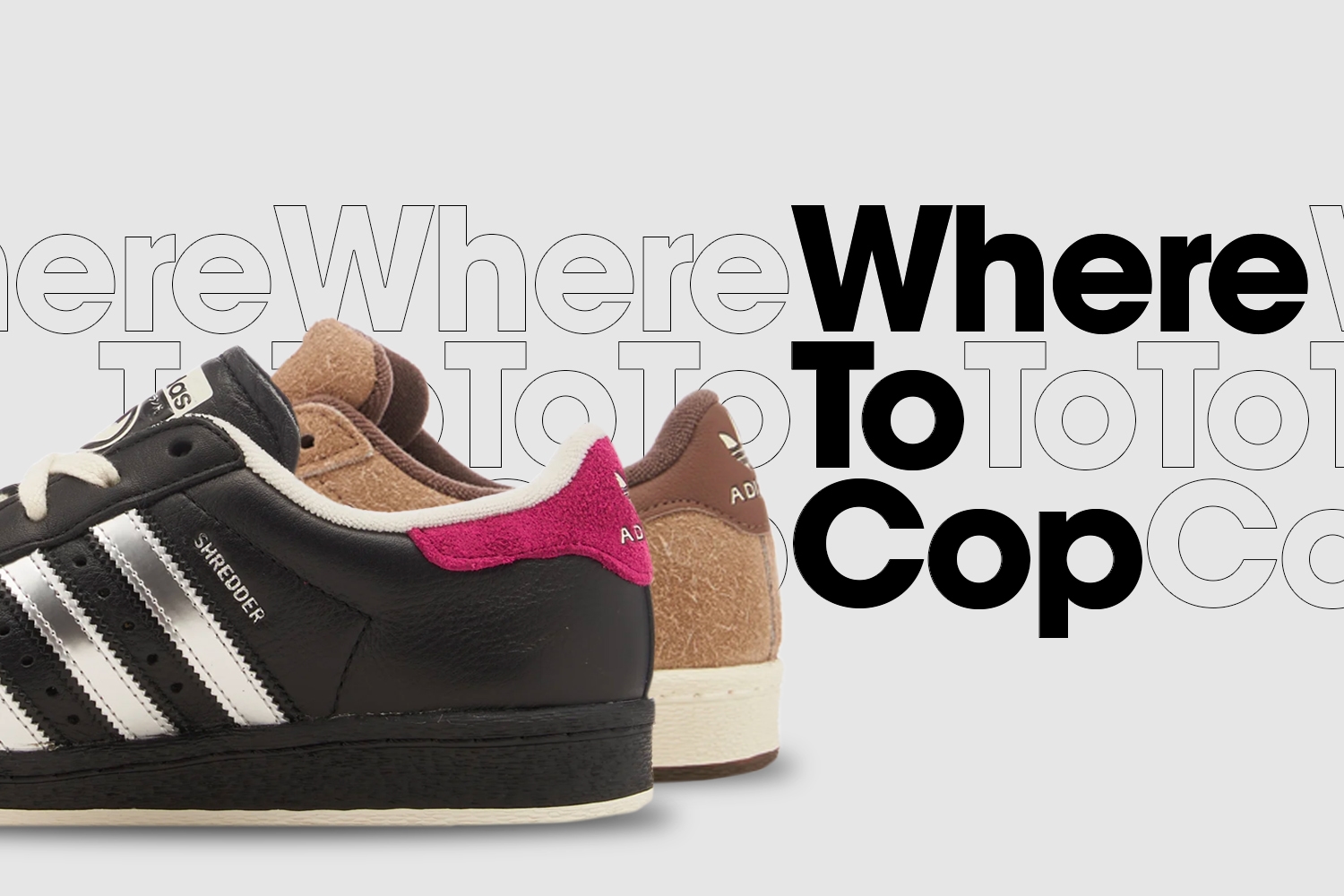 Where to cop: Teenage Mutant Ninja Turtles x adidas Superstar 'Splinter' & 'Shredder'