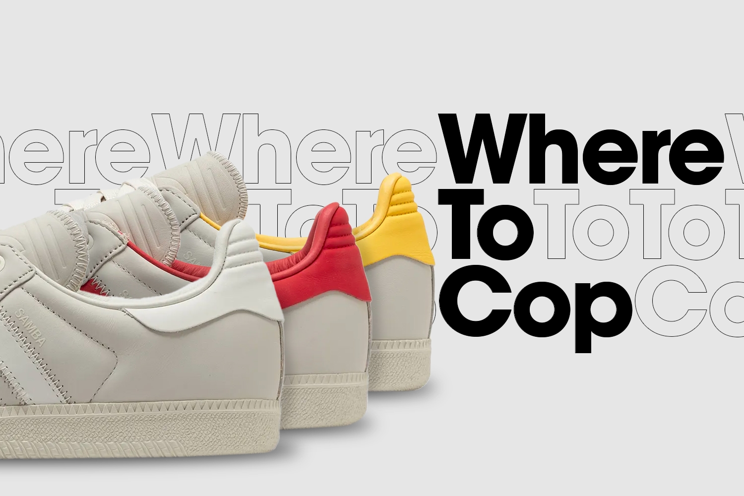 Where to cop: the Humanrace x adidas Samba pack