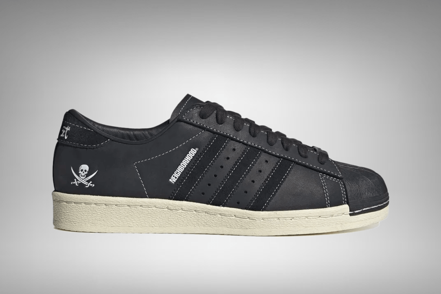 NEIGHBORHOOD x adidas Superstar 'Core Black' 2024 - Sneakerjagers