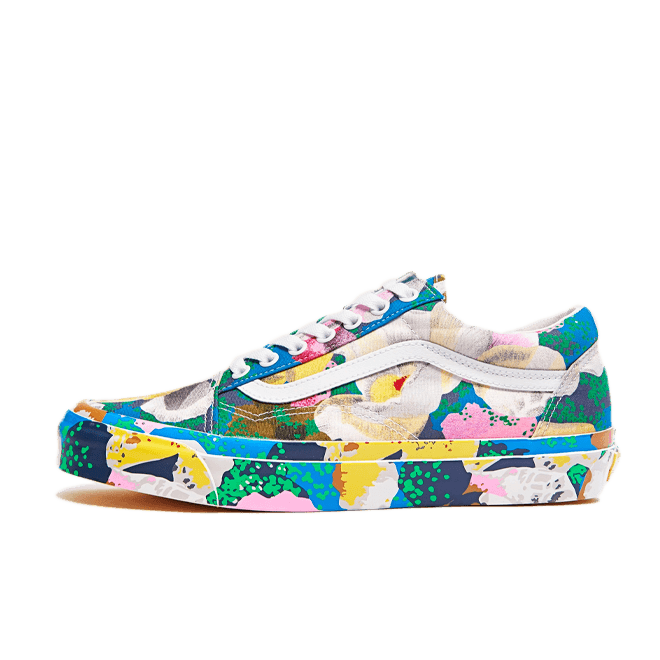 Kenzo X Vans OG Old Skool LX 'Floral Yellow' VN0A4P3X01H