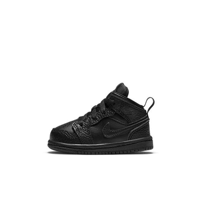Air Jordan 1 MID (TD) "BLACK" 640735-091