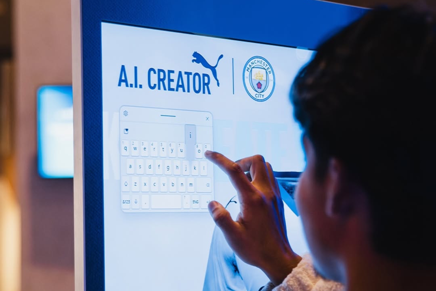 Design the new Manchester City shirt with PUMA's A.I. Creator