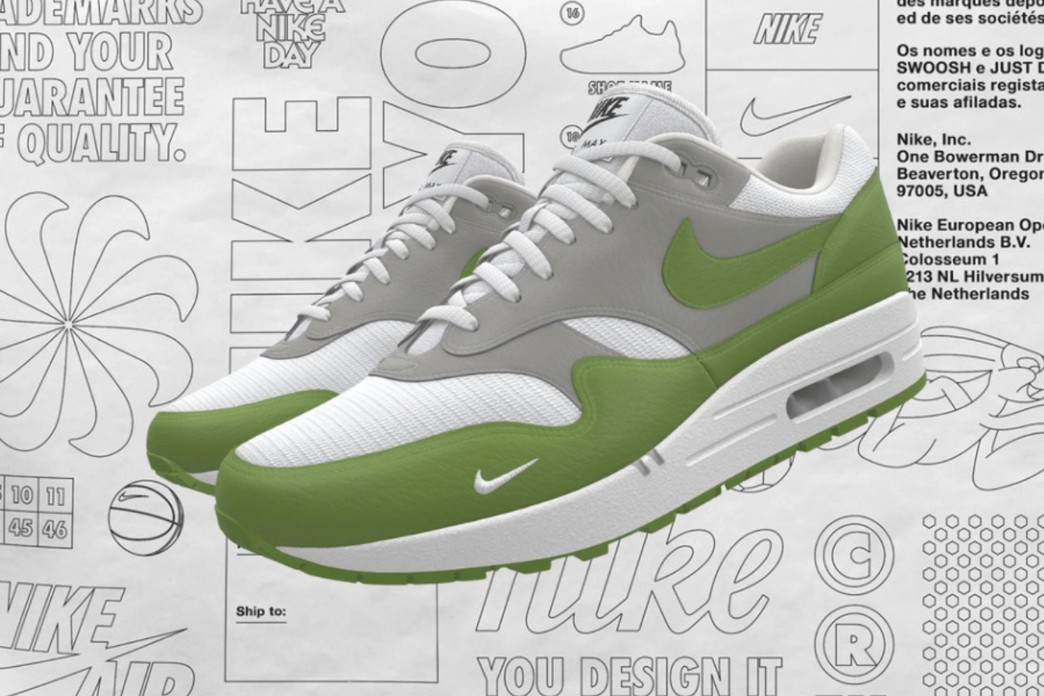 You can design your own Nike Air Max 1 again