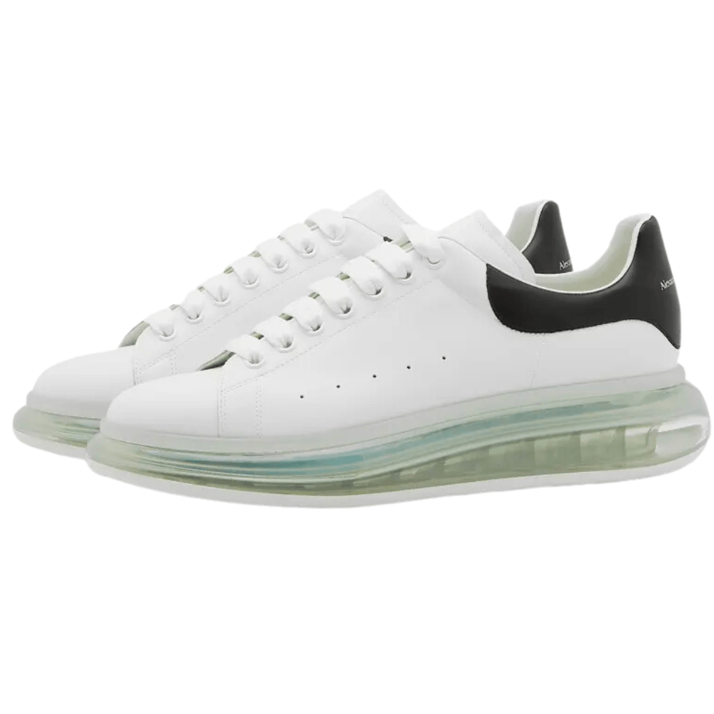 Alexander McQueen Oversized Clear Sole Black 604232WHX989061