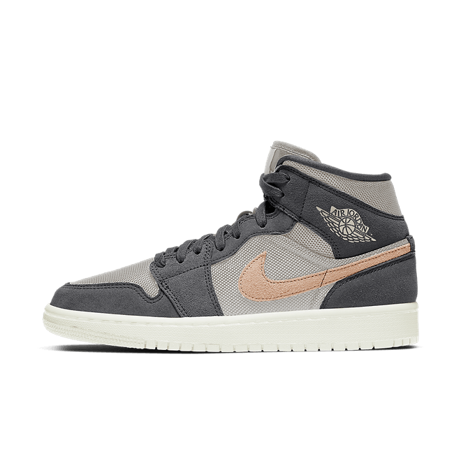 Air Jordan 1 Mid Wmns 'Smoke Grey' BQ6472-020