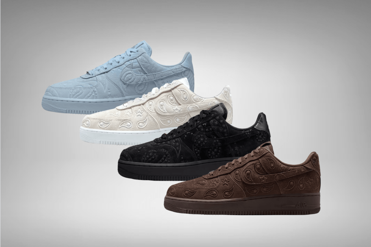 Nike droppt 2026 ein ‚Paisley' Pack des Air Force 1 Low