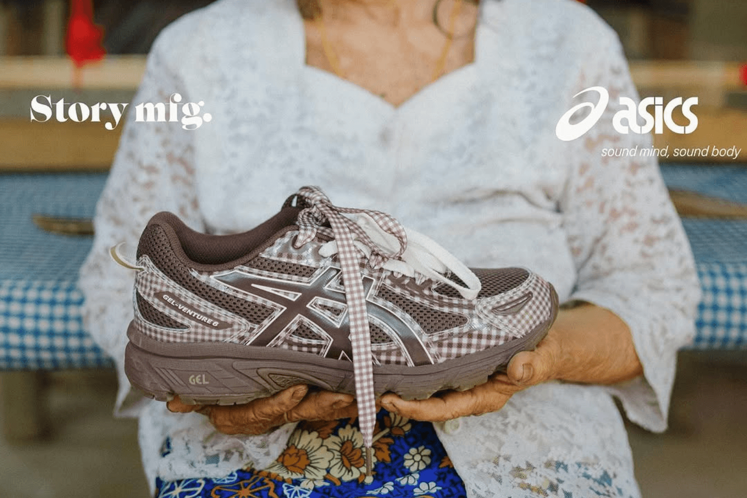 The first Story mfg. x ASICS collab is pure perfection