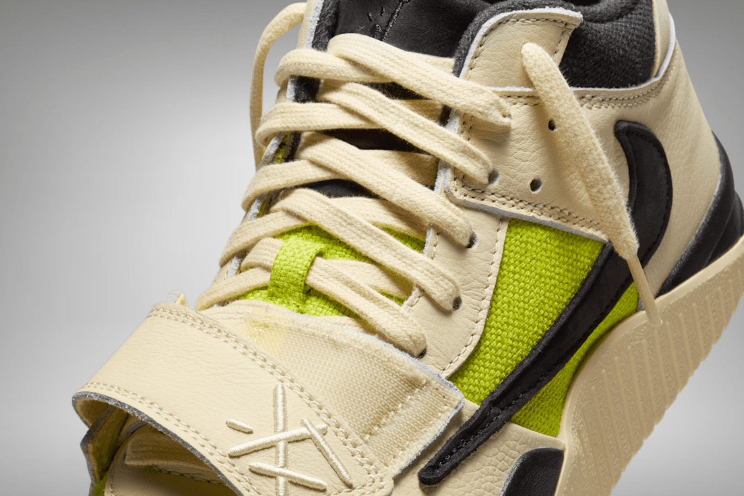 The Travis Scott x Air Jordan Jumpman Jack 'Bright Cactus' is finally here