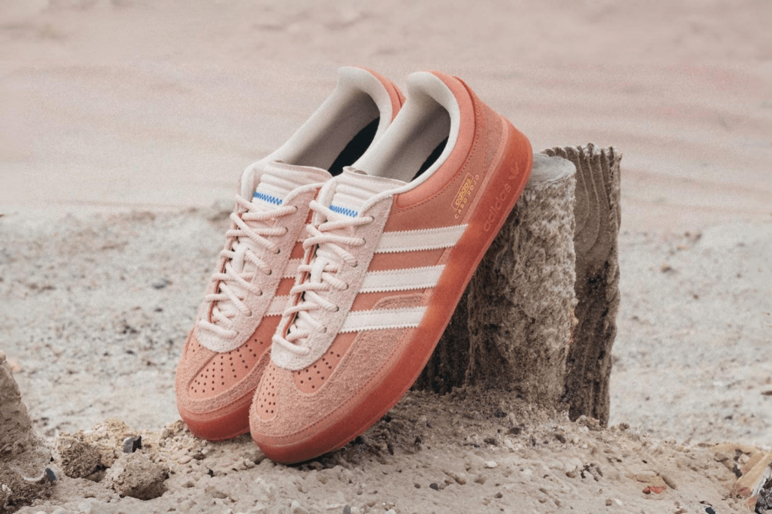 Bad Bunny's Gazelle Line Goes Pink as a Cabo Rojo Tribute