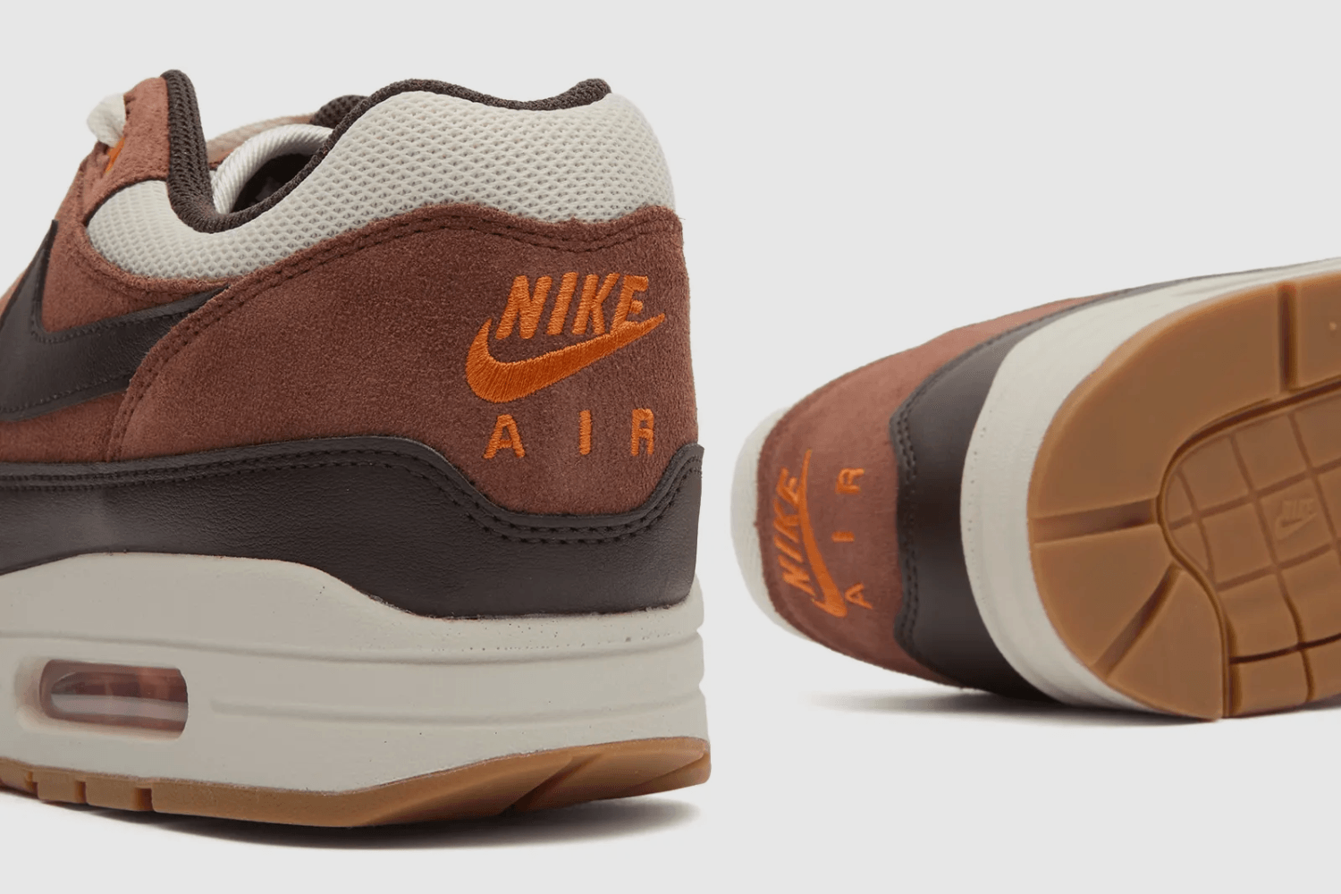 The Nike Air Max 1 Essential 'Brown Orange' Is the Perfect Fall