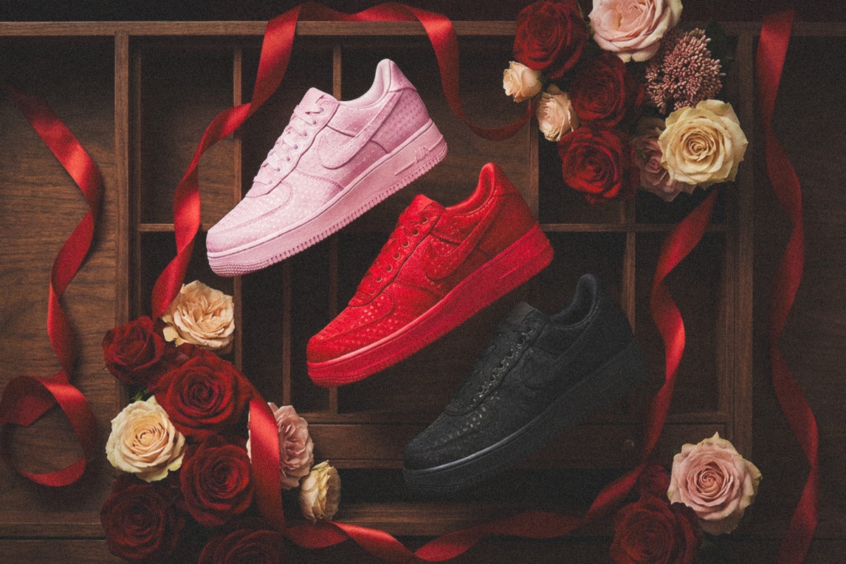 Nike Air Force 1 Low 'Valentine's Day' Arrives in Pink and Red Colorways