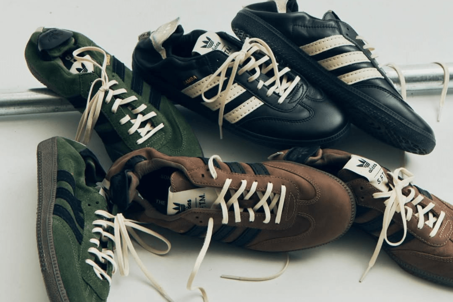 Song for the Mute Teases the adidas Samba OG SFTM-010 During PFW
