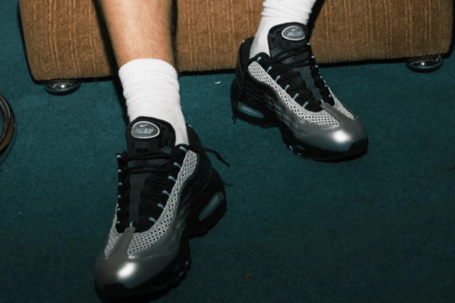 The Palace x Nike Air Max 95 pays tribute to the OG 'Silver Bullet'