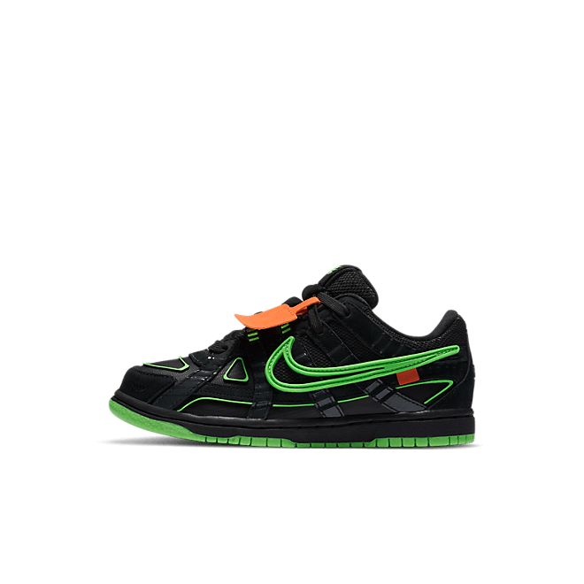 Nike Air Rubber Dunk Off-White Green Strike (PS) CW7410-001