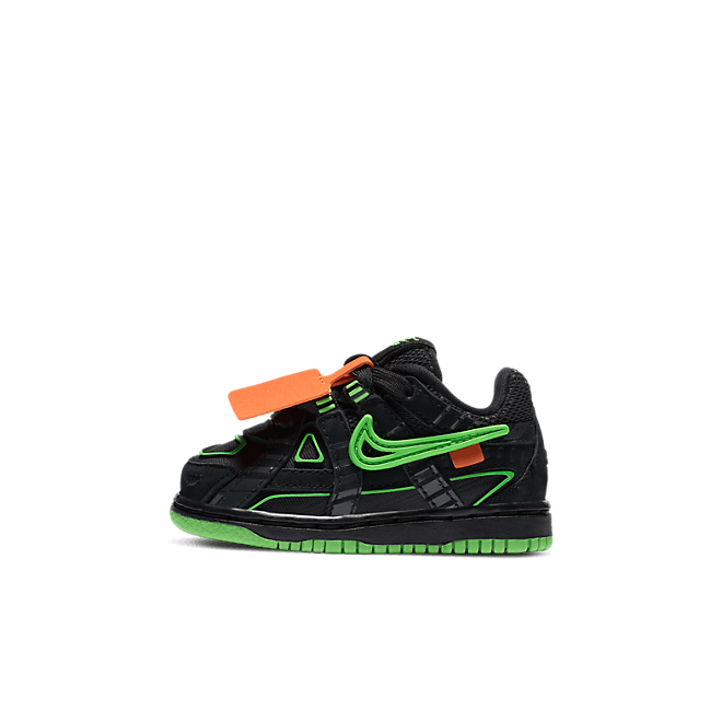 Nike Air Rubber Dunk Off-White Green Strike (TD) CW7444-001