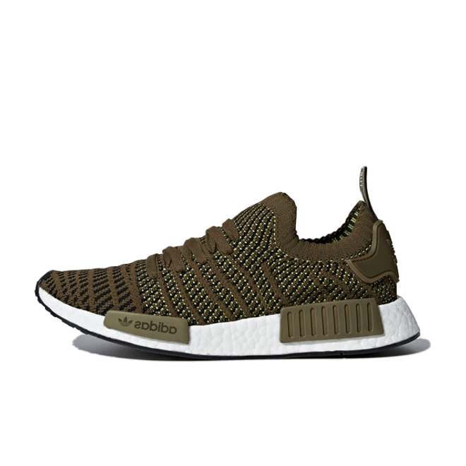 adidas NMD R1 Primeknit STLT Trace Olive CQ2028