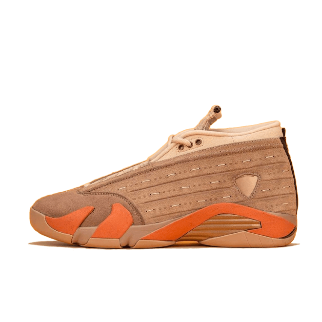 Clot X Air Jordan 14 Low 'Sepia Stone' DC9857-200