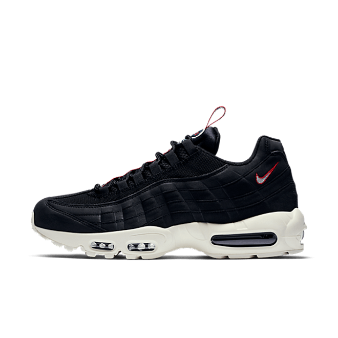 Nike Air Max 95 Tt, Black/Sail-Gym Red AJ1844-002